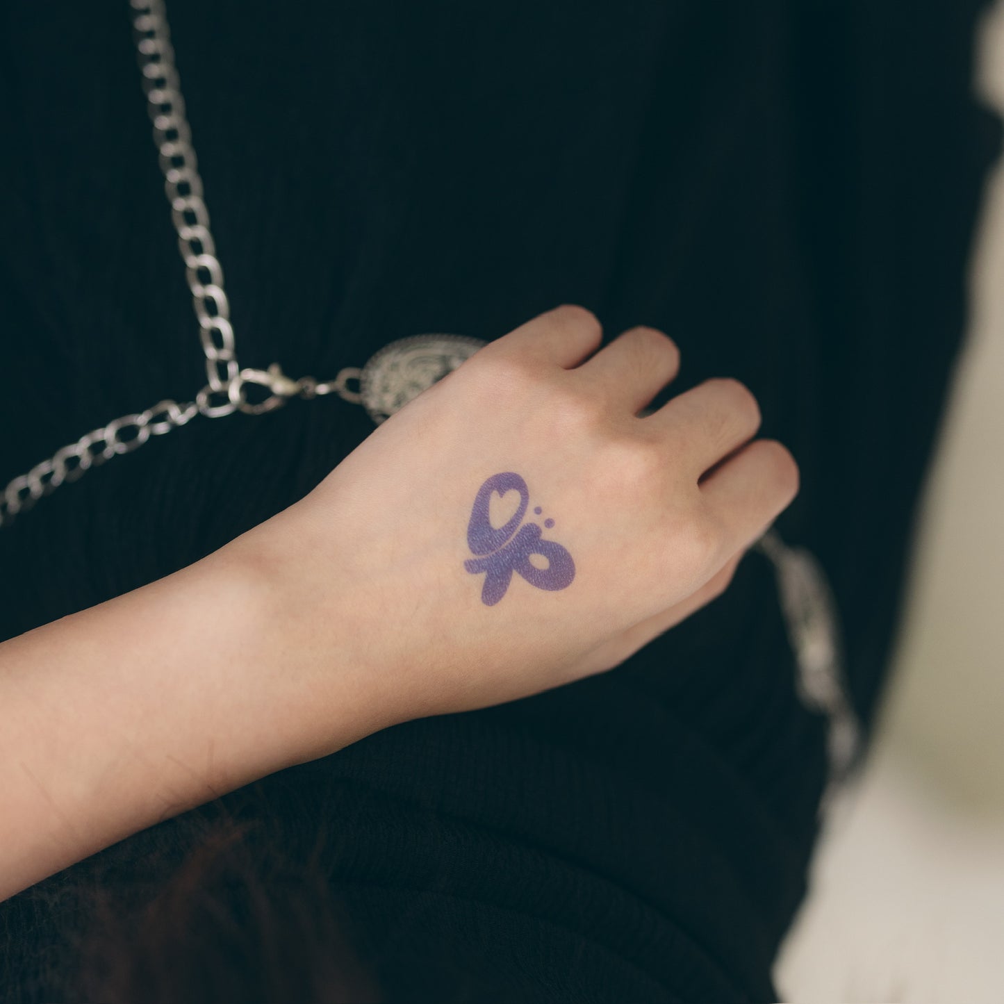 OR (olivia's logo) temporary tattoo sticker