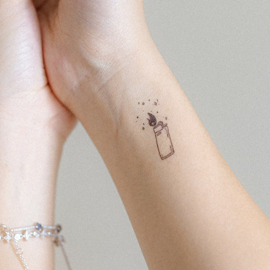 midnights lighter temporary tattoo sticker