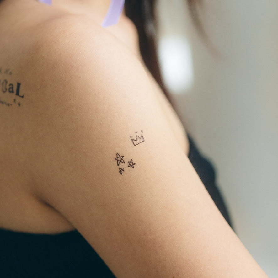 doodle sheet temporary tattoo sticker