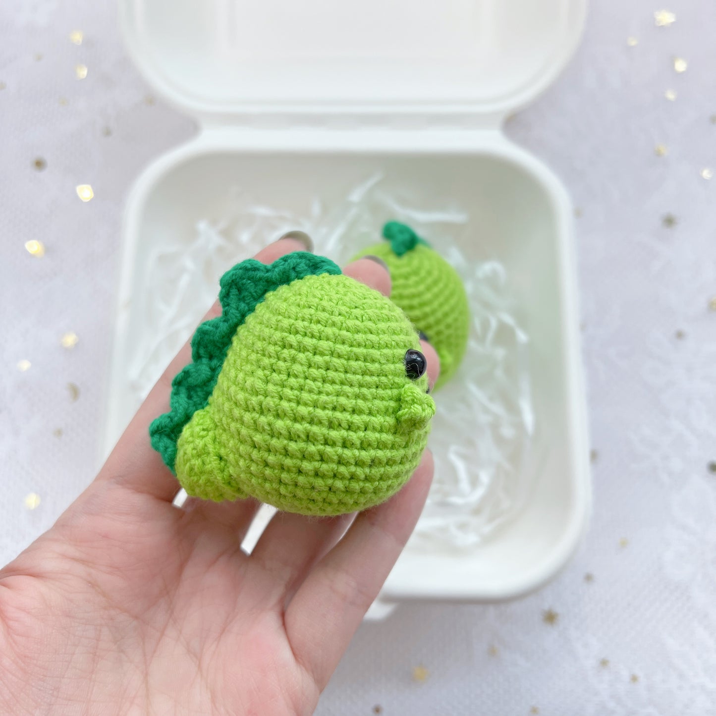 mini dinosaur keychain 🦖૮ ˙Ⱉ˙ ა