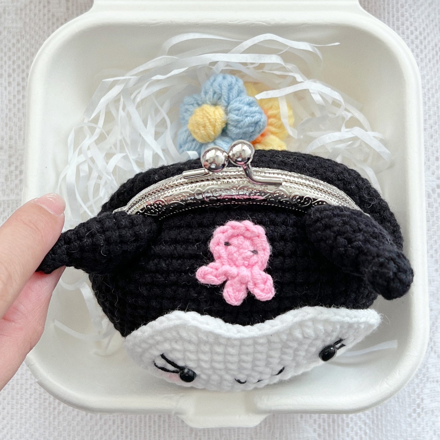 kuromiii clasp purse ⋆ ˚。⋆୨🖤୧⋆ ˚。⋆