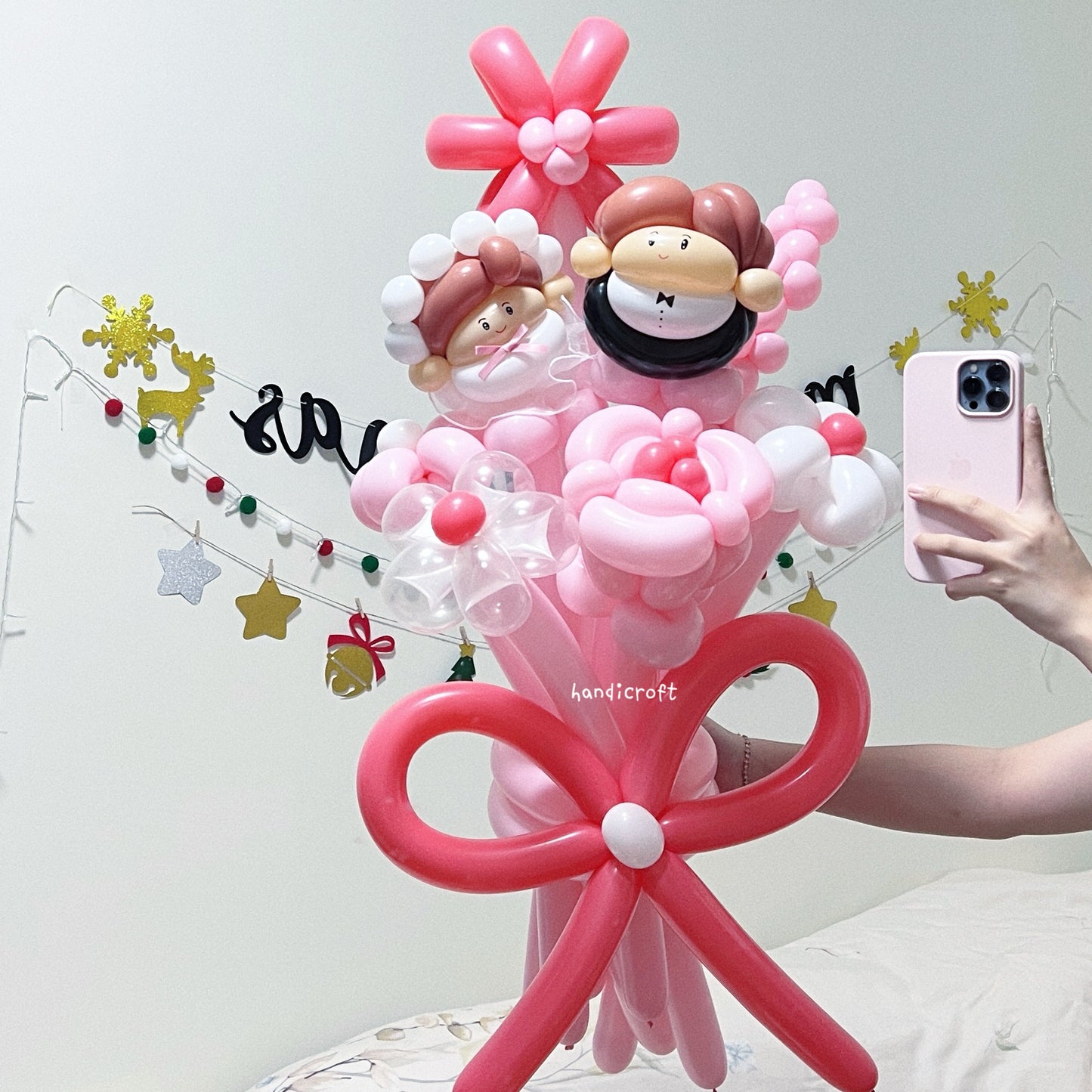 promise petals - lovebirds proposal wedding flower balloon bouquet 𓍢ִ໋🌷͙֒ ᰔᩚ