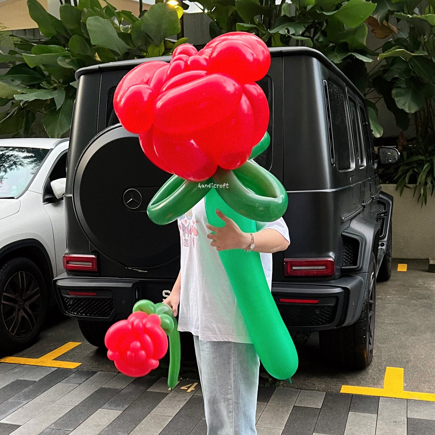 jumbo PLUS rose flower balloon bloom βΛΚ πΉβΛβ§ οΎ.