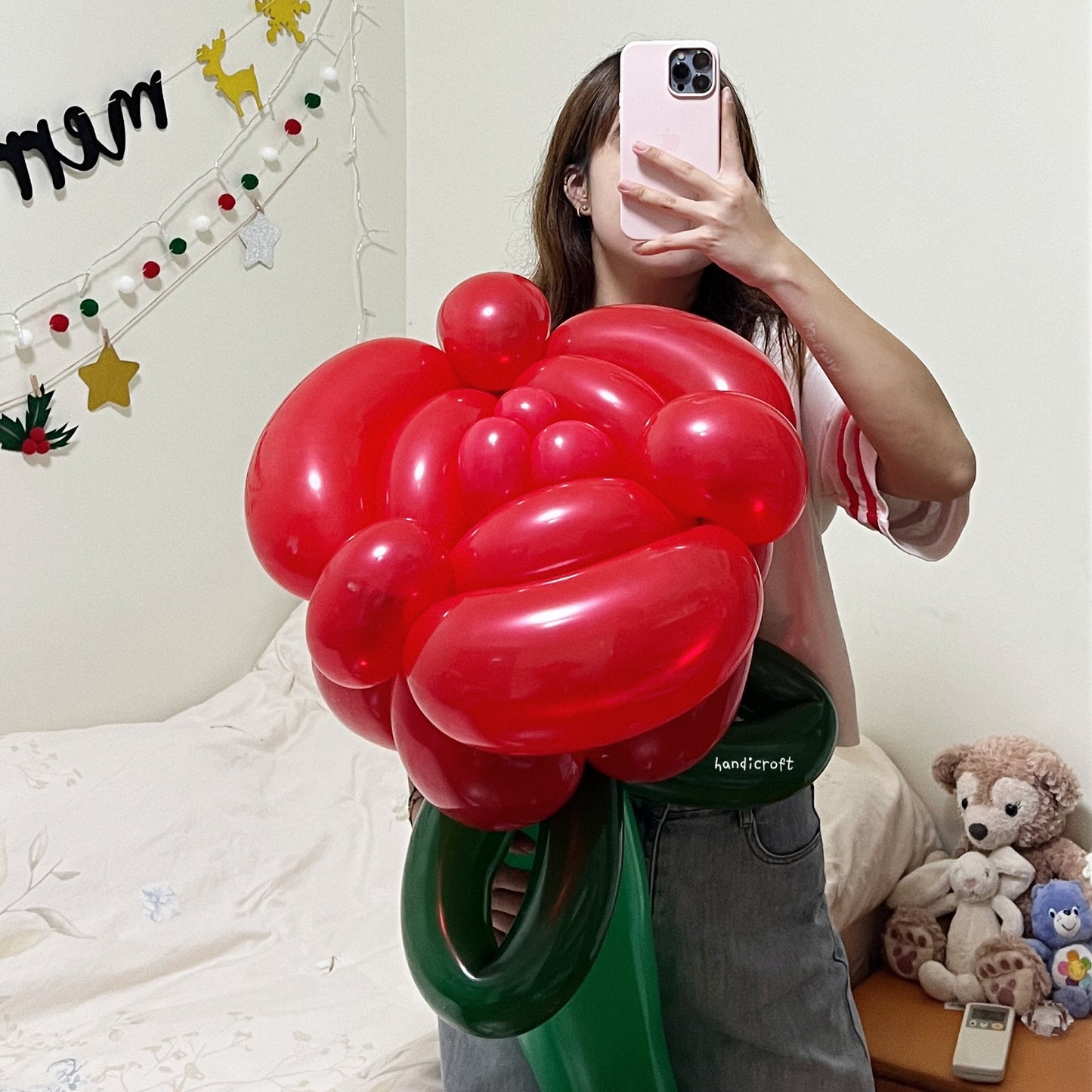 jumbo PLUS rose flower balloon bloom βΛΚ πΉβΛβ§ οΎ.