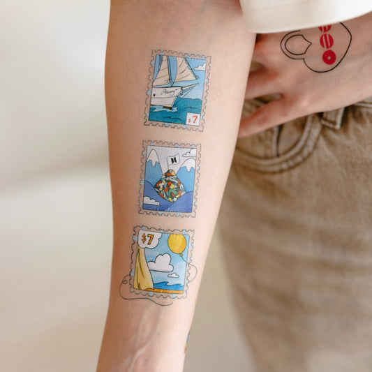 Serendipity: Stamp Edition BTS inspired temporary tattoo sticker