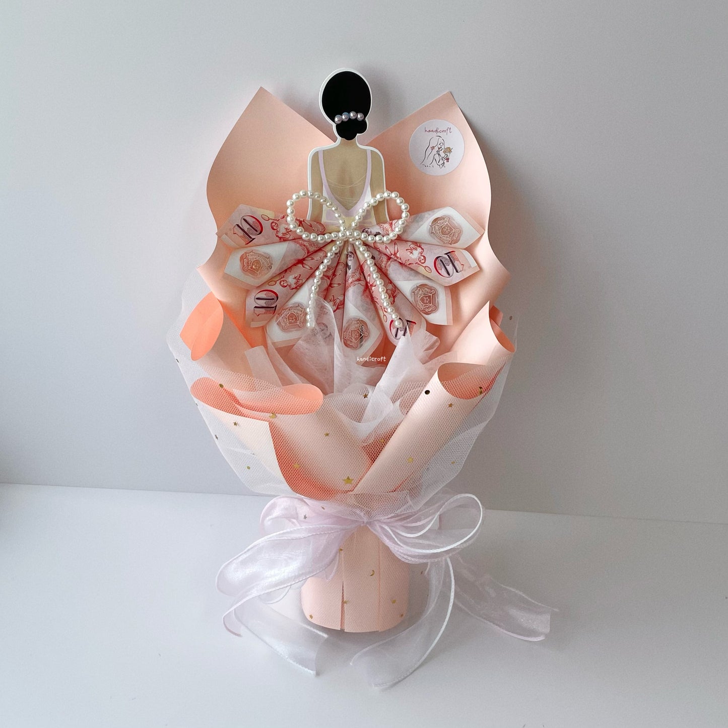 handicroft cash money flower bouquet for every occasion dressed to impress