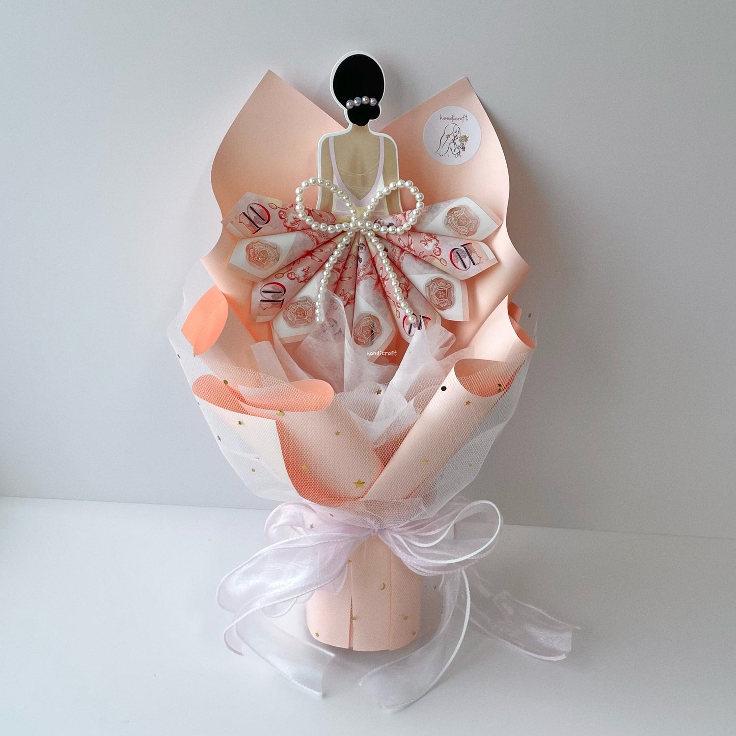 handicroft cash money flower bouquet for every occasion dressed to impress