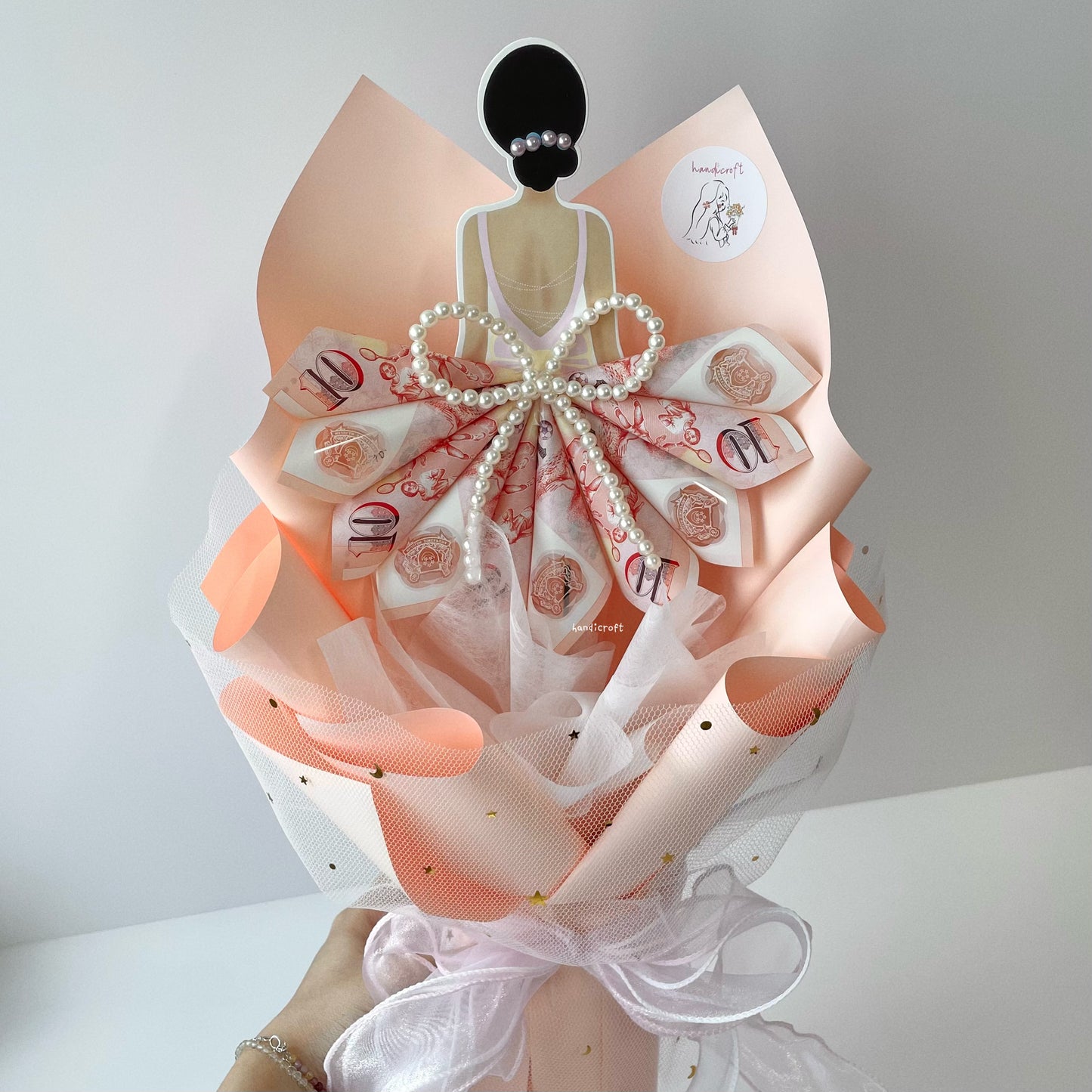 handicroft cash money flower bouquet for every occasion dressed to impress