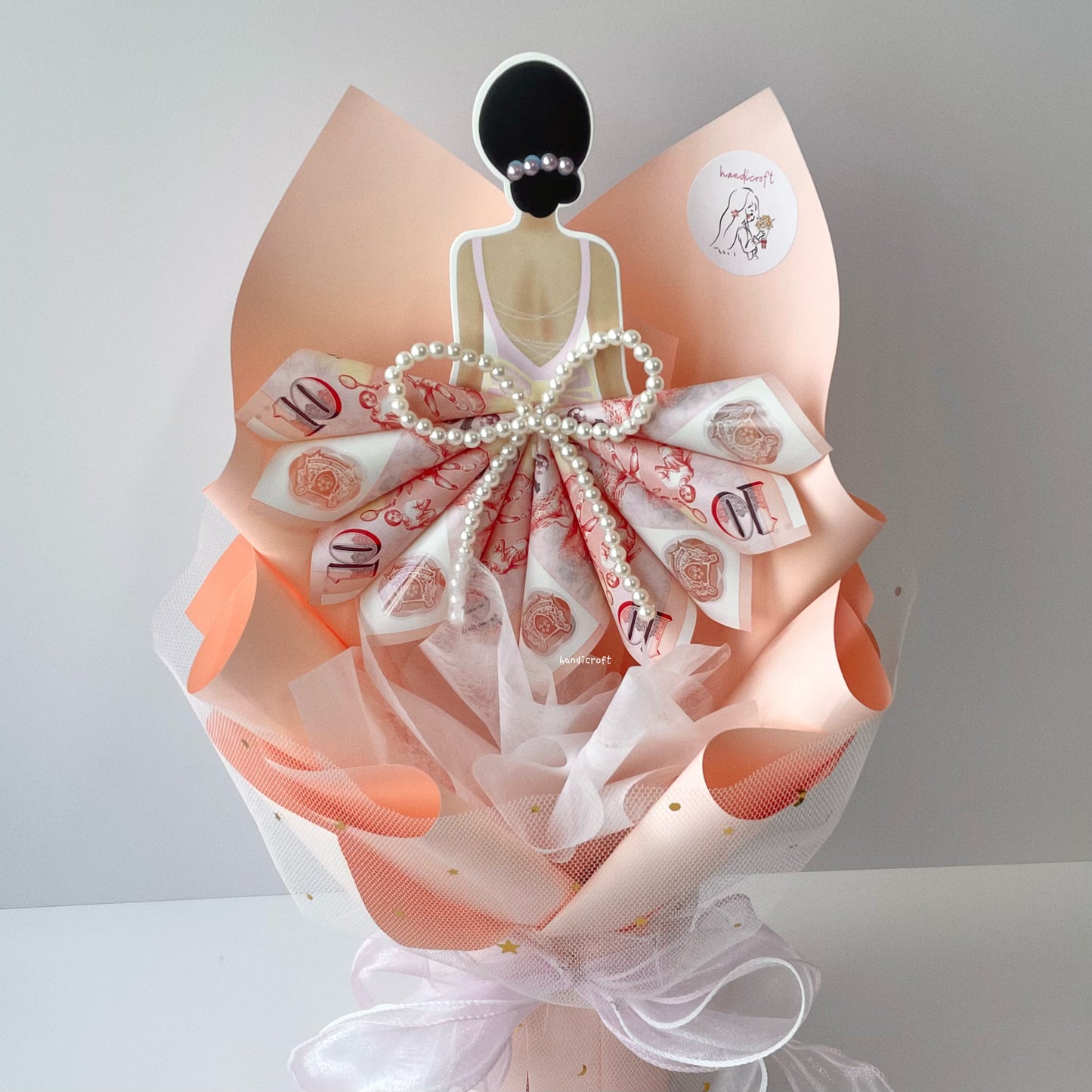 handicroft cash money flower bouquet for every occasion dressed to impress