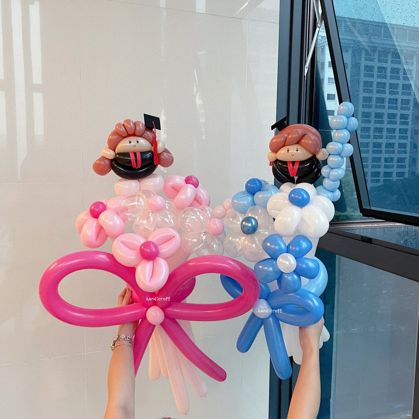 handicroft singapore graduation flower balloon bouquet dream chaser