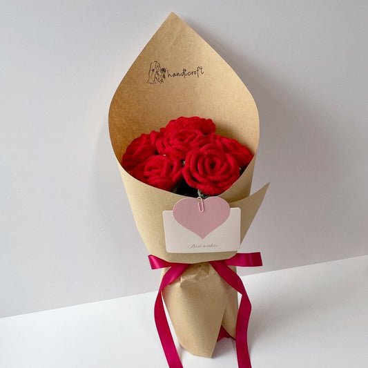 handicroft singapore handmade crochet flower bouquet nature in bloom