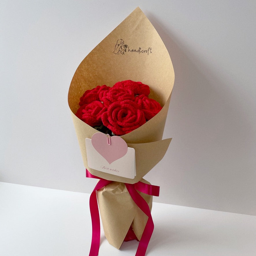 handicroft singapore handmade crochet flower bouquet nature in bloom