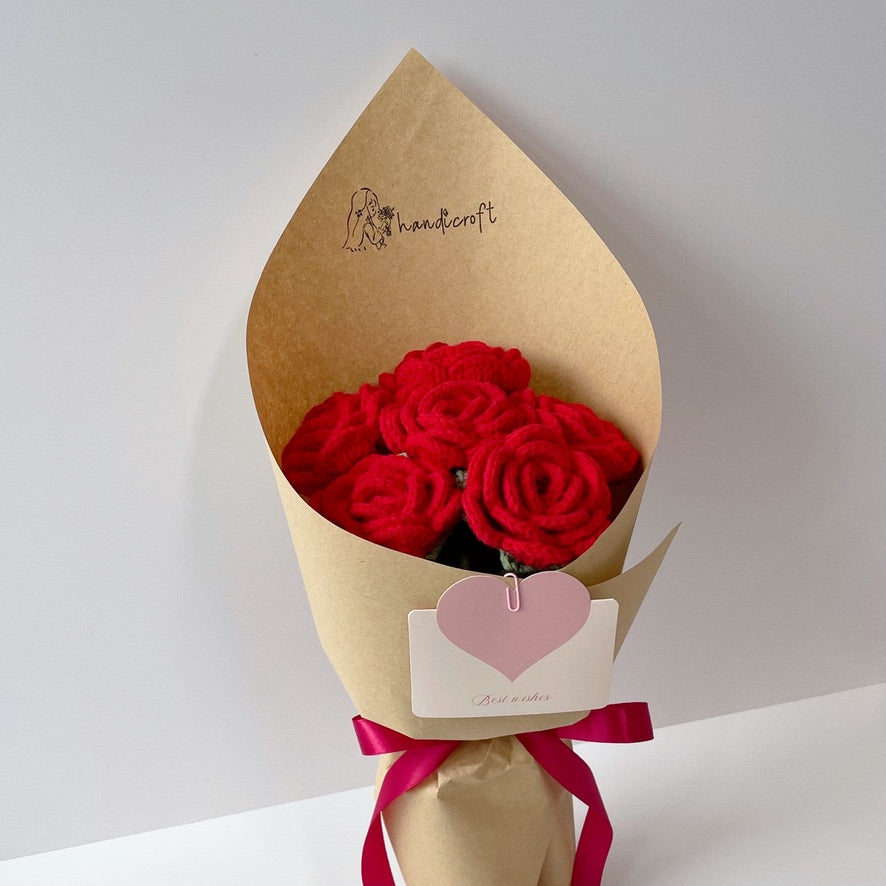 handicroft singapore handmade crochet flower bouquet nature in bloom