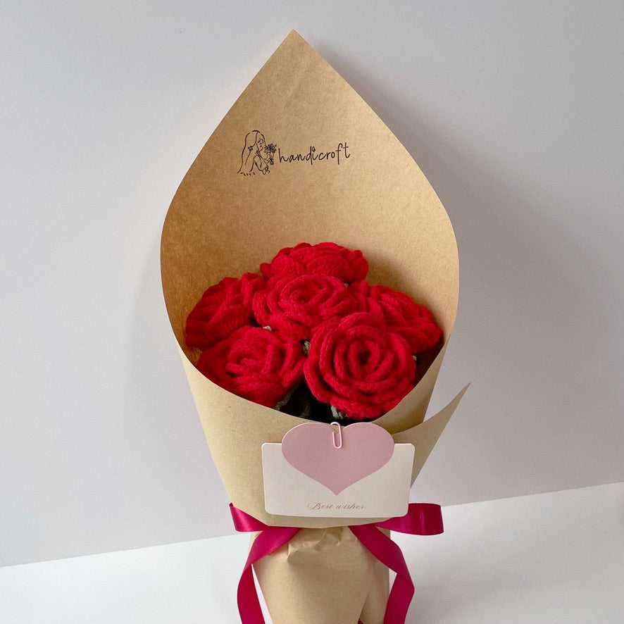 handicroft singapore handmade crochet flower bouquet nature in bloom