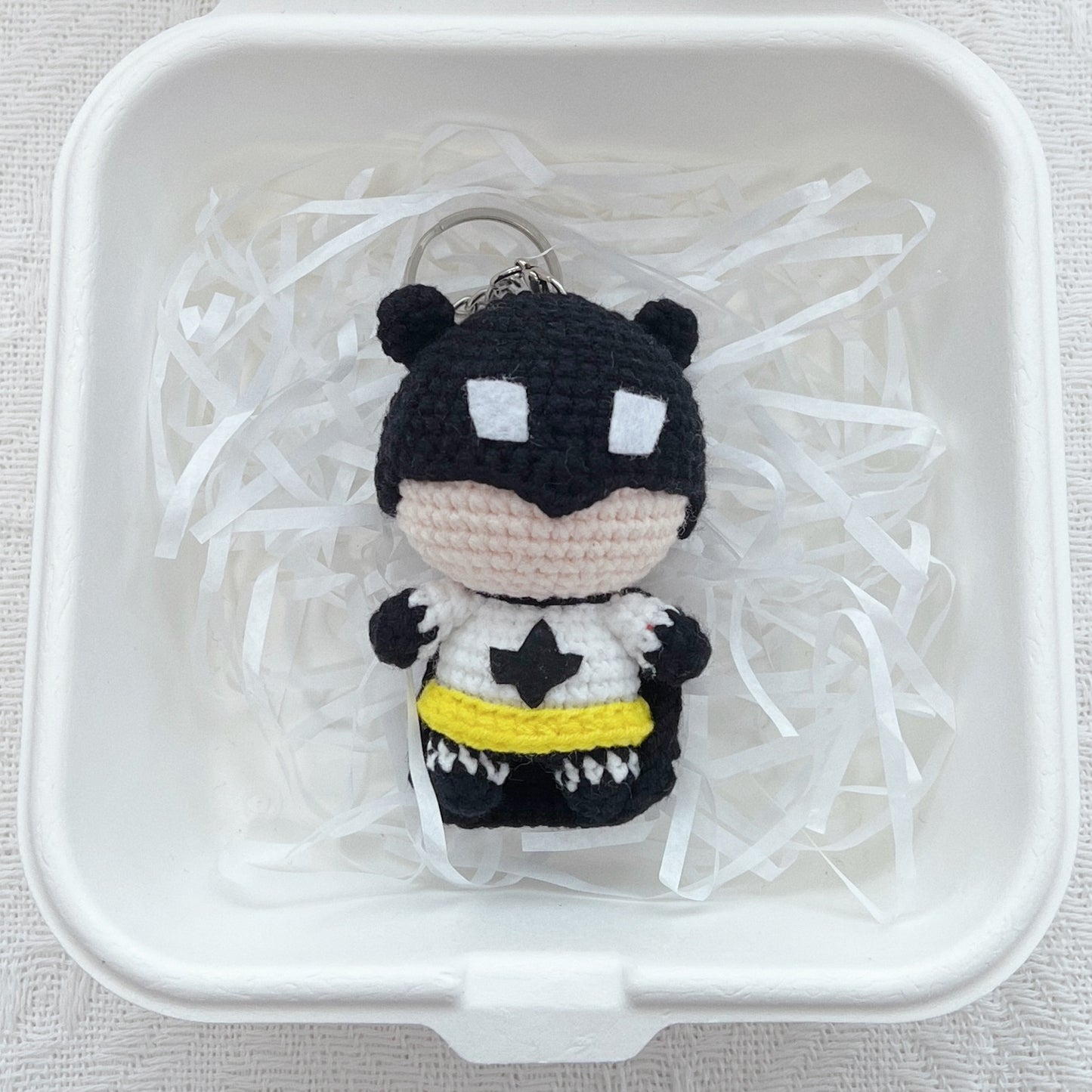 handicroft singapore handmade crochet marvel dc superheroes character amigurumi keychain