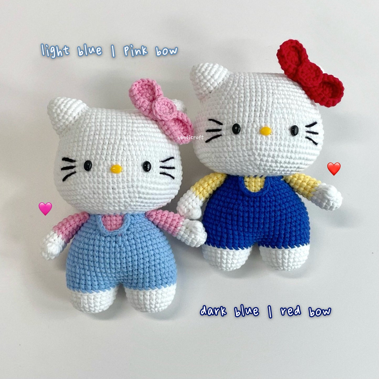 handicroft singapore handmade crochet sanrio hello kitty plush toy amigurumi