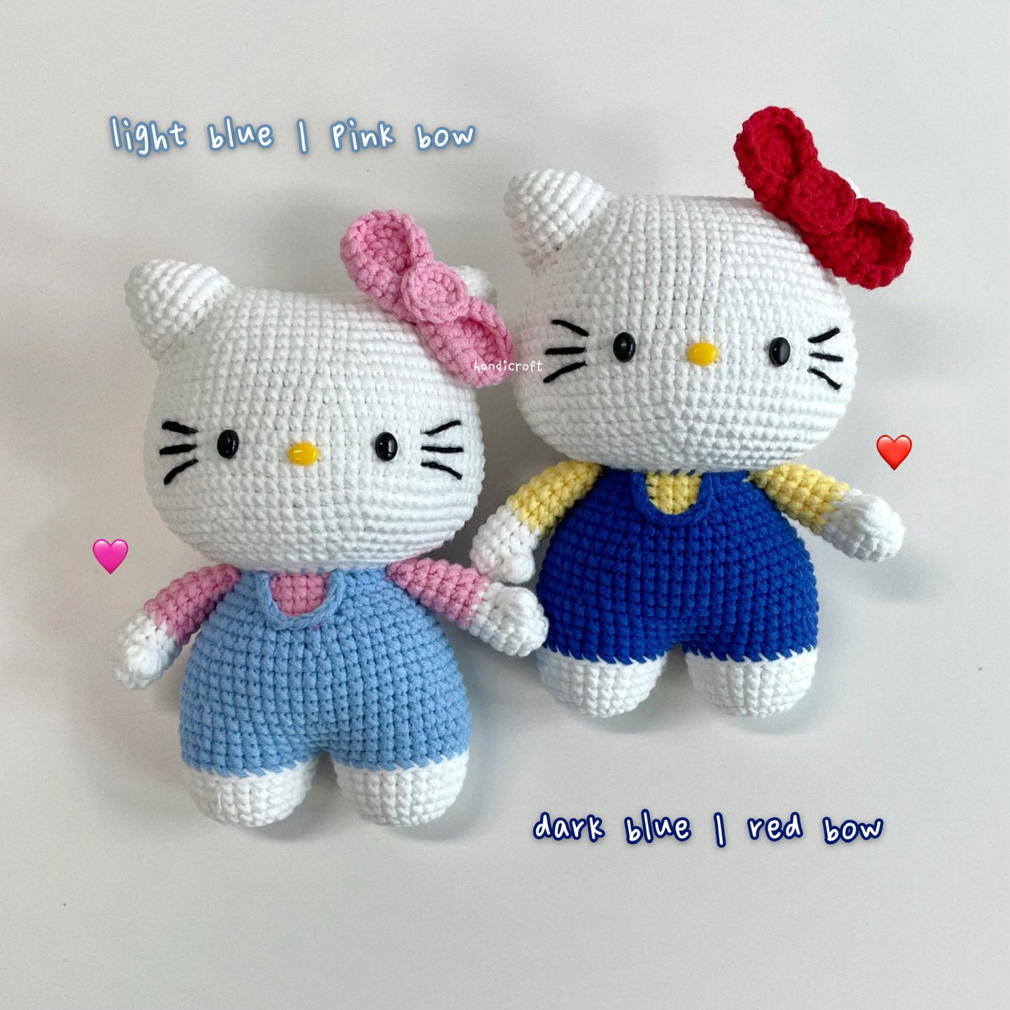 handicroft singapore handmade crochet sanrio hello kitty plush toy amigurumi