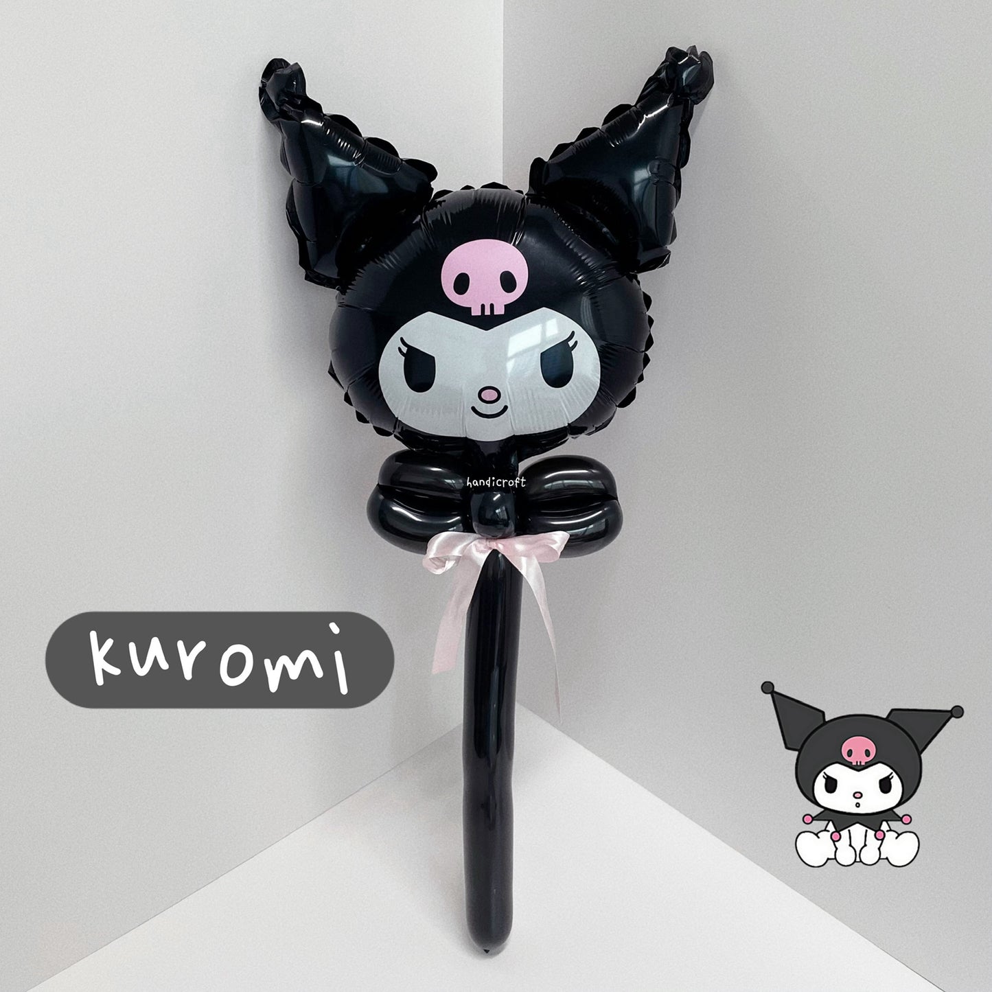 sanrio kuromi cinnamoroll character handheld flower balloon bouquet party kuromi