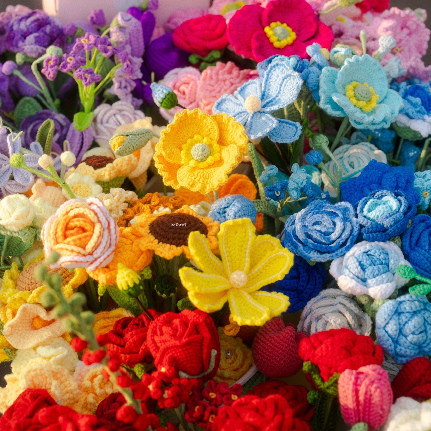 singapore omakase handicroft surprise crochet flower bouquet for all occasions