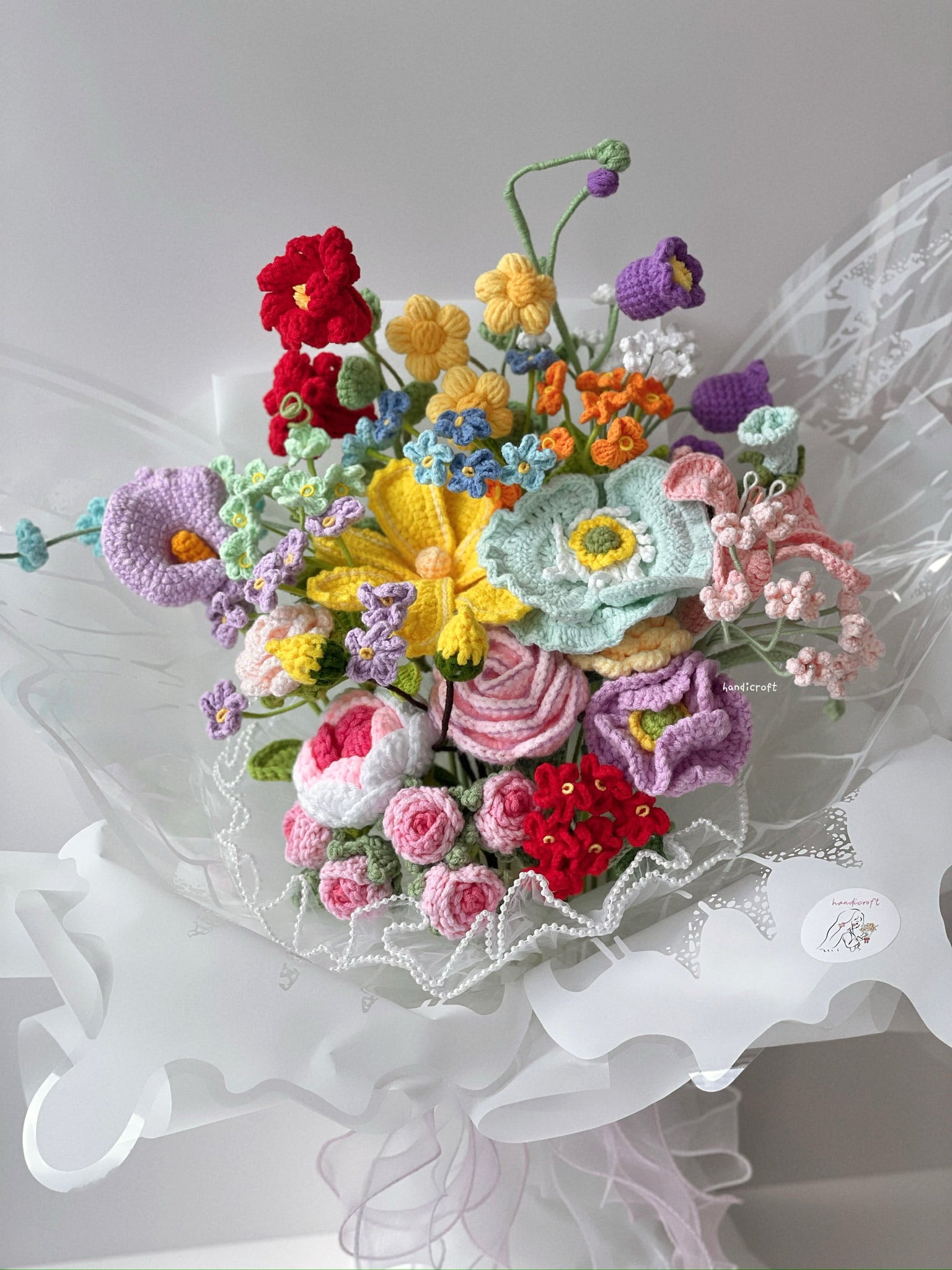 singapore omakase handicroft surprise crochet flower bouquet for all occasions