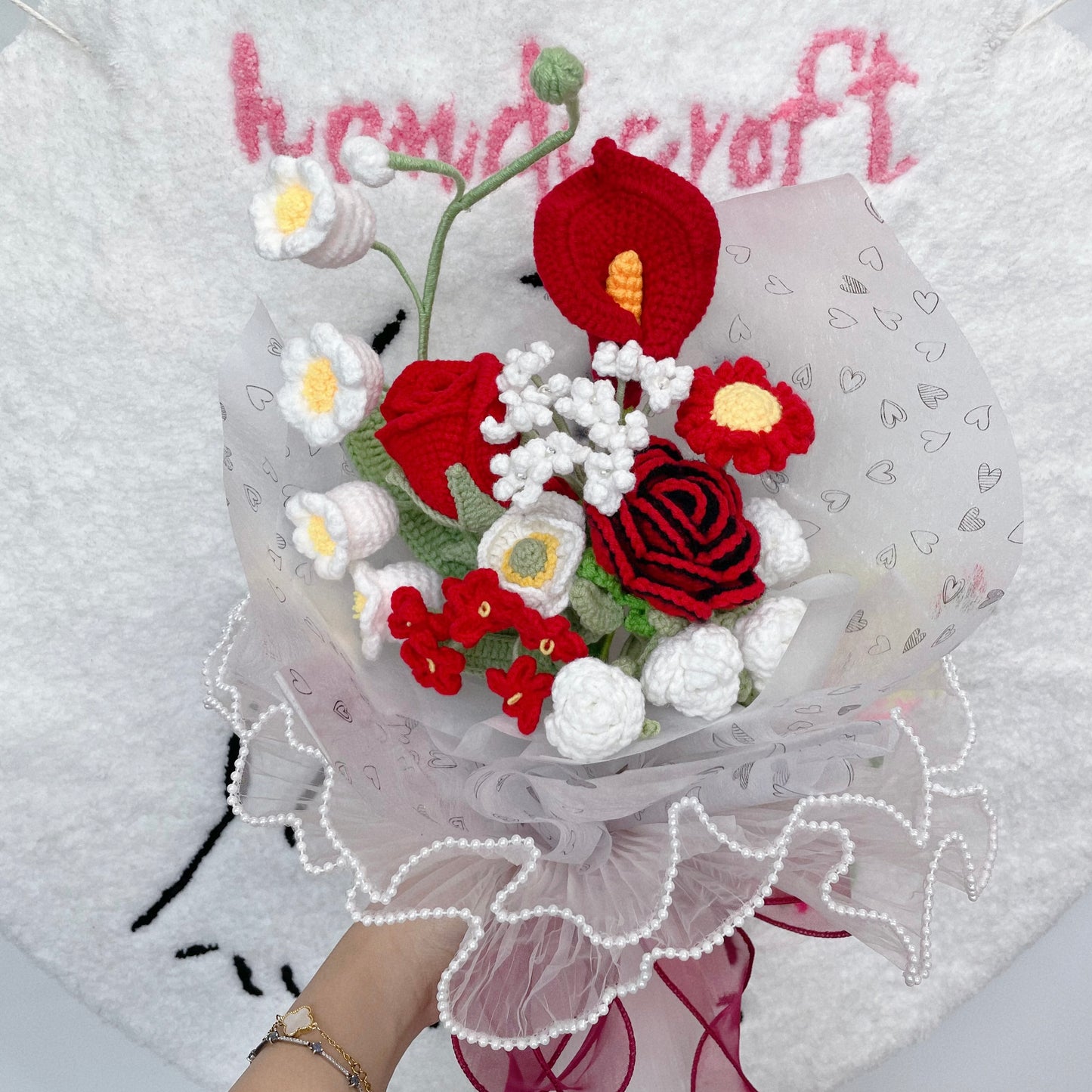 blossom bliss - crochet flower bouquet ♡