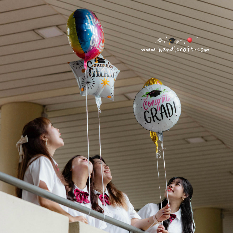 [HELIUM] milestone moments - graduation balloon 🥇