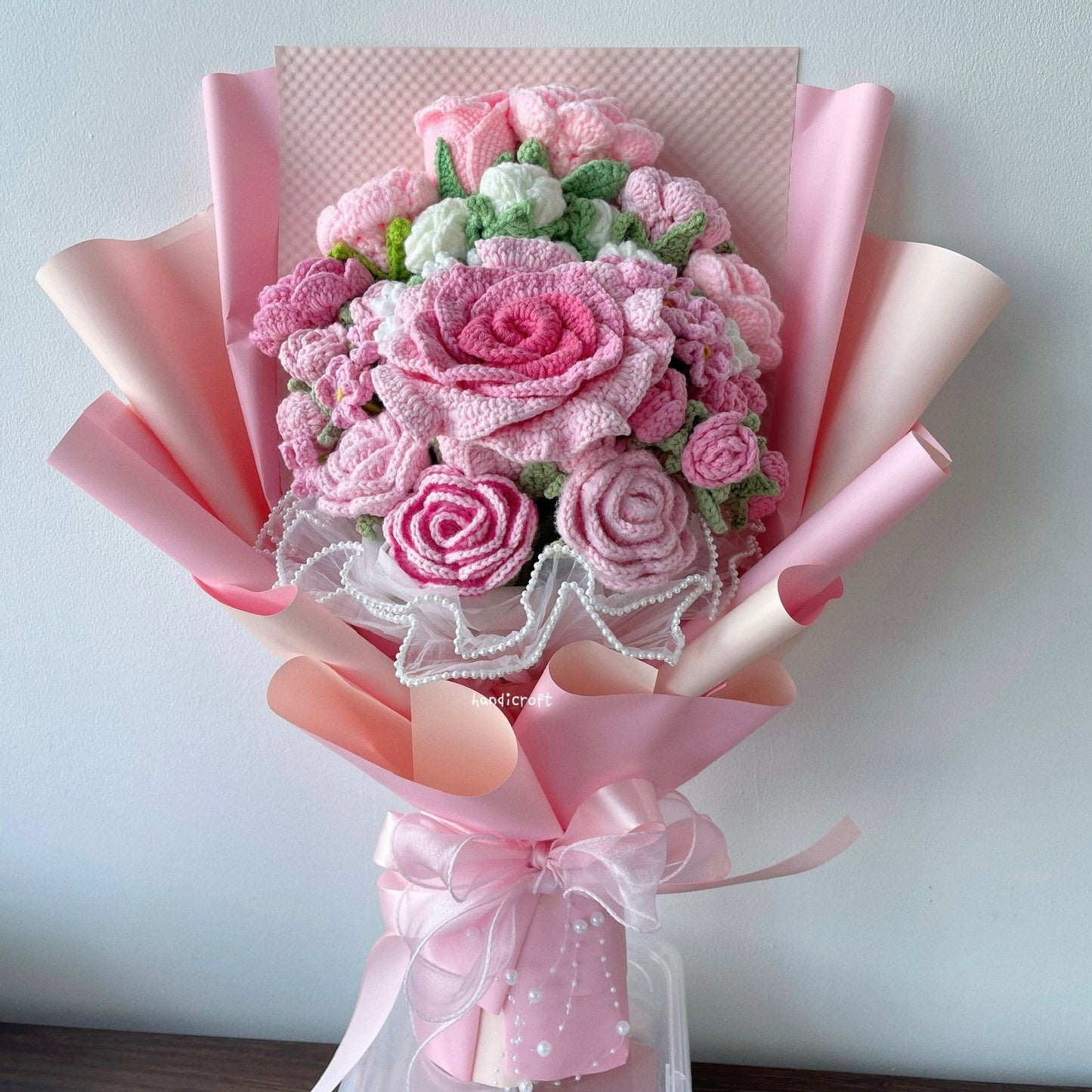in love's garden - crochet flower bouquet ♡