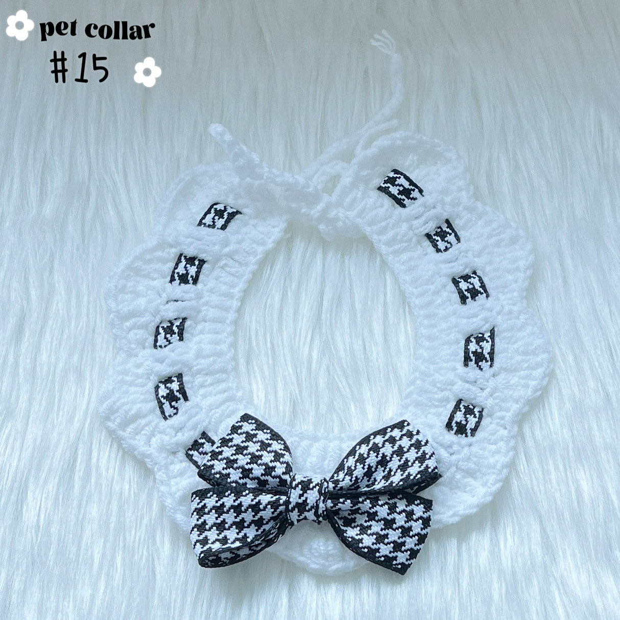 crochet pet collar & hat [over 20 designs] ฅ՞•ﻌ•՞ฅ🐾