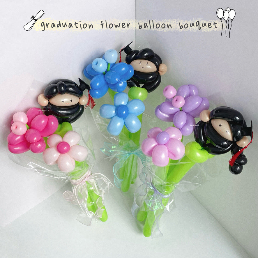 graduation milestone memories flower balloon bouquet ✨🎓💐✧˖°