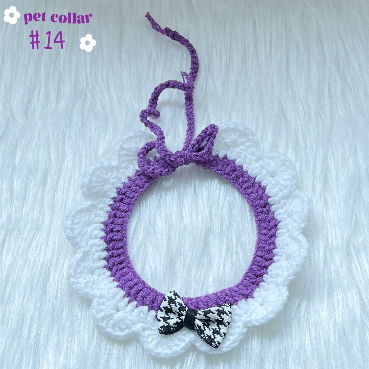 crochet pet collar & hat [over 20 designs] ฅ՞•ﻌ•՞ฅ🐾