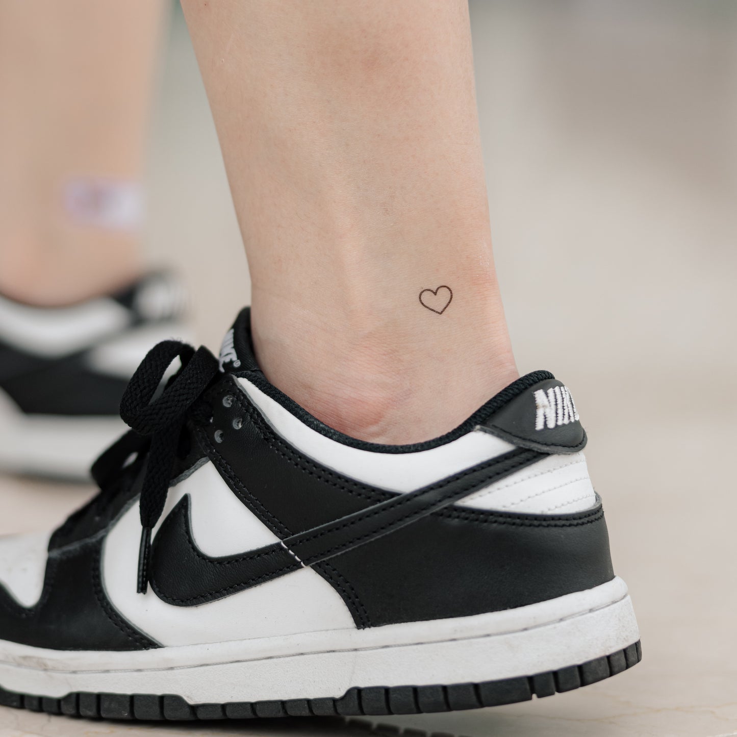 mini hearts temporary tattoo sticker