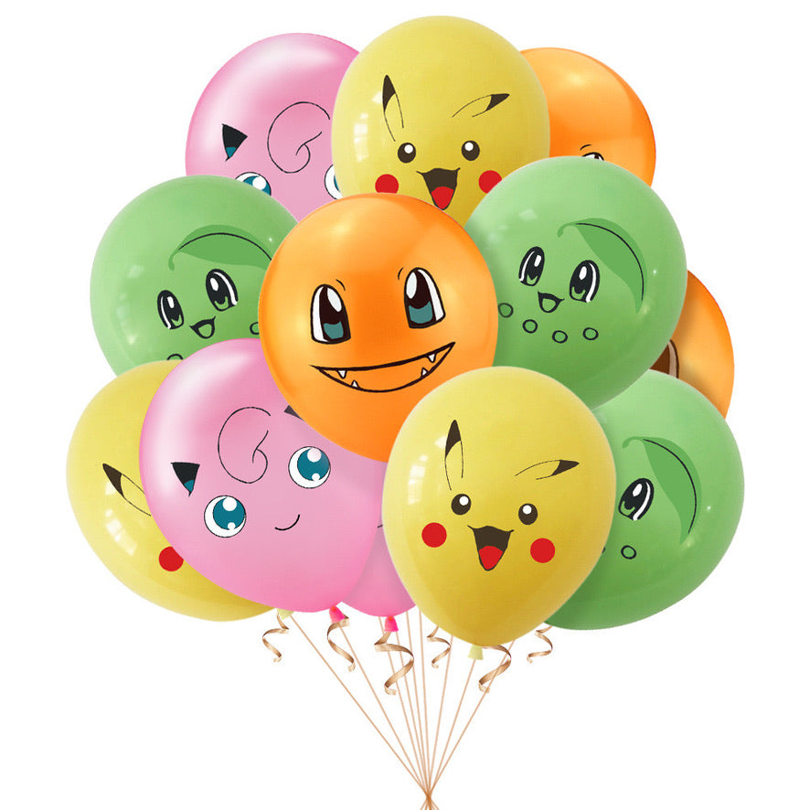 pokemon theme party balloon decoration set [DIY]