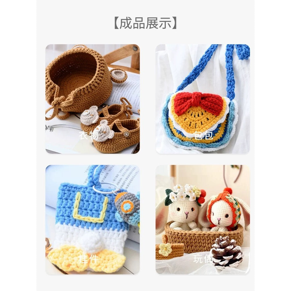 5-ply milk cotton high quality yarn 74 colours 雪妃尔五股牛奶棉毛线