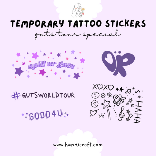 [bundle] GUTS tour special - temporary tattoo sticker