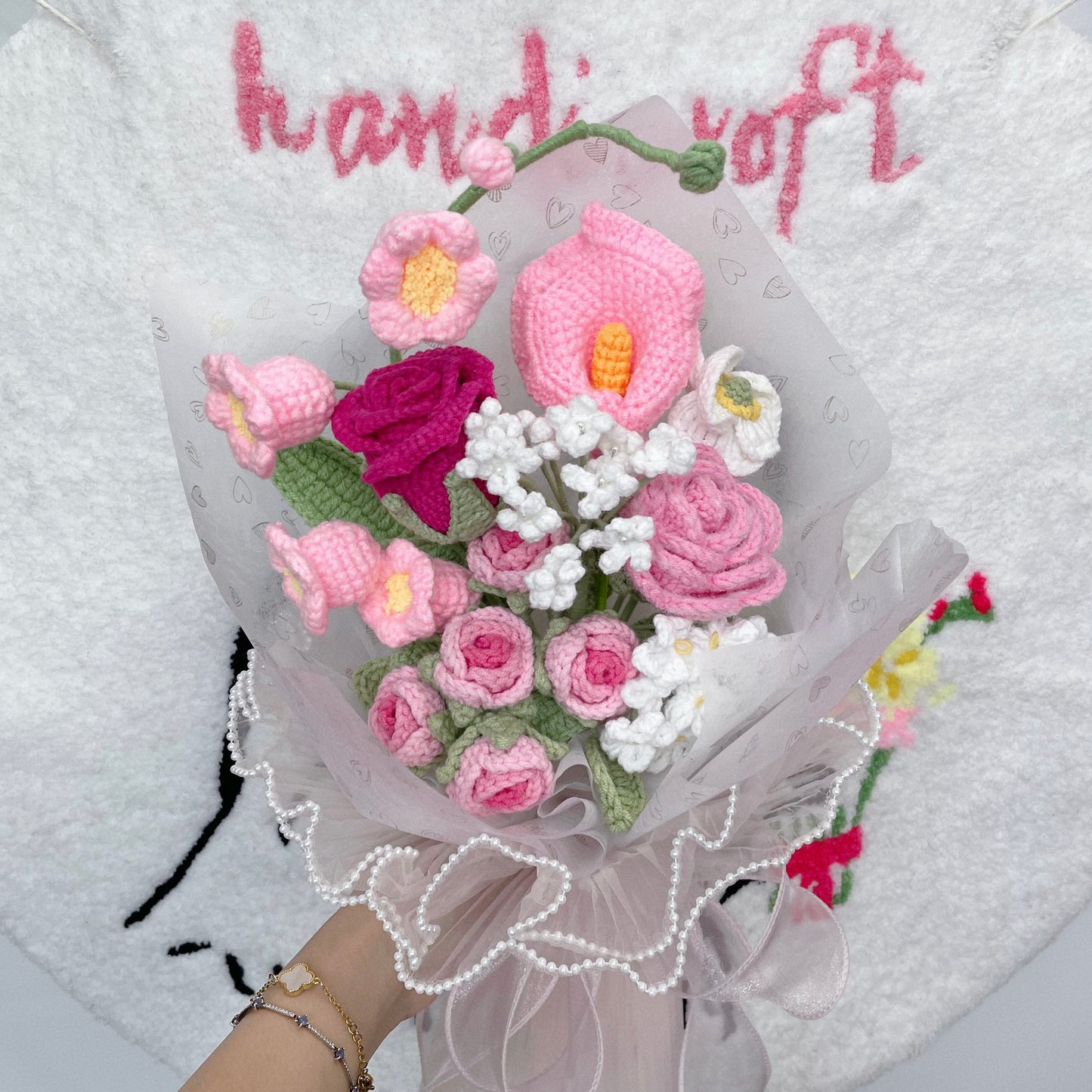 blossom bliss - crochet flower bouquet ♡