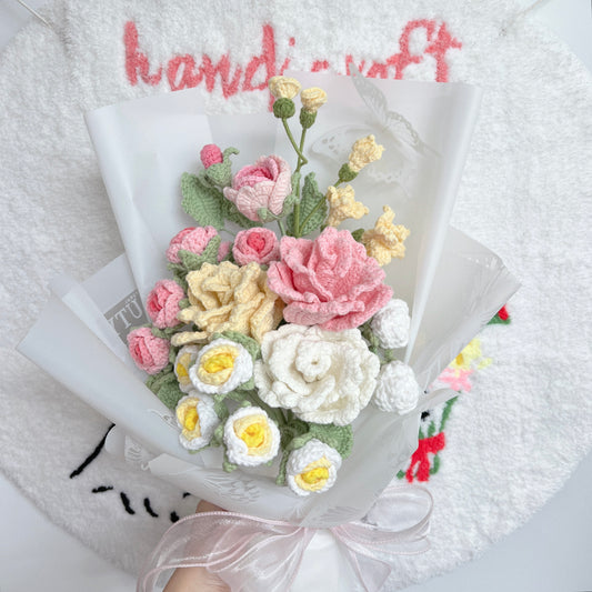 love like that - crochet flower bouquet ♡