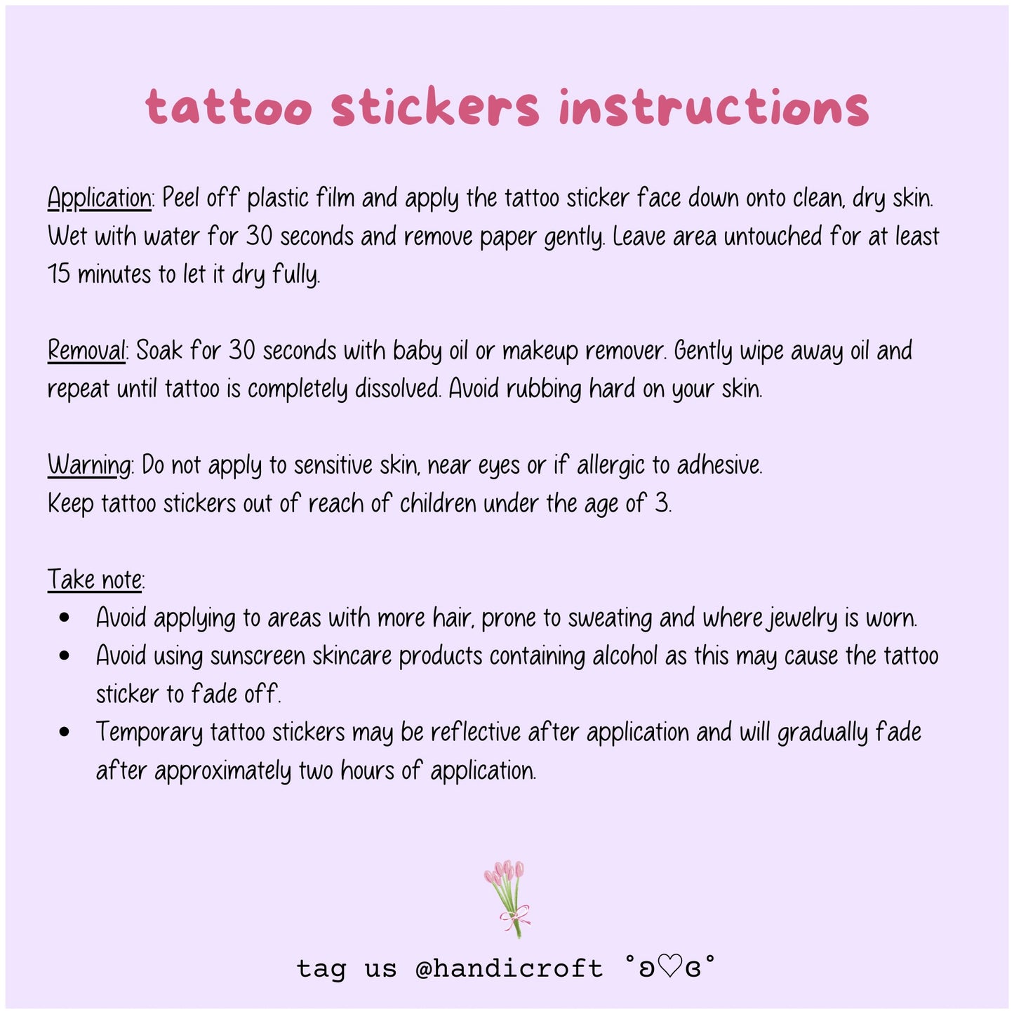 [bundle] GUTS tour special - temporary tattoo sticker