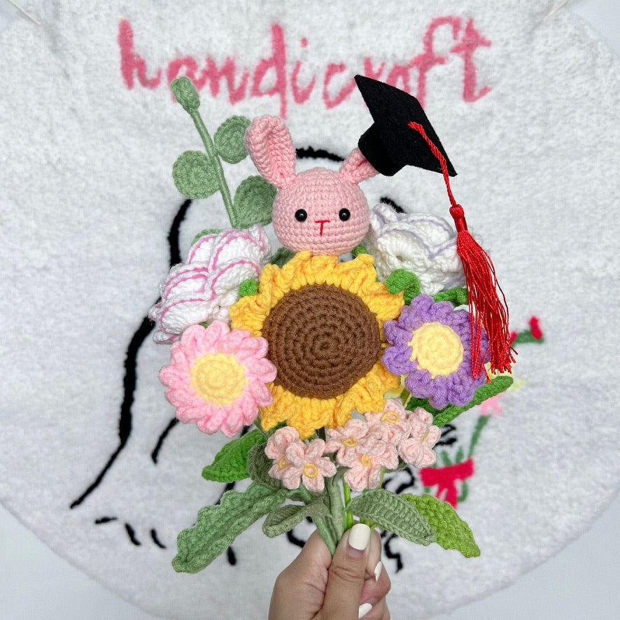 [grad special] animal & cartoon character flower bouquets 🐰