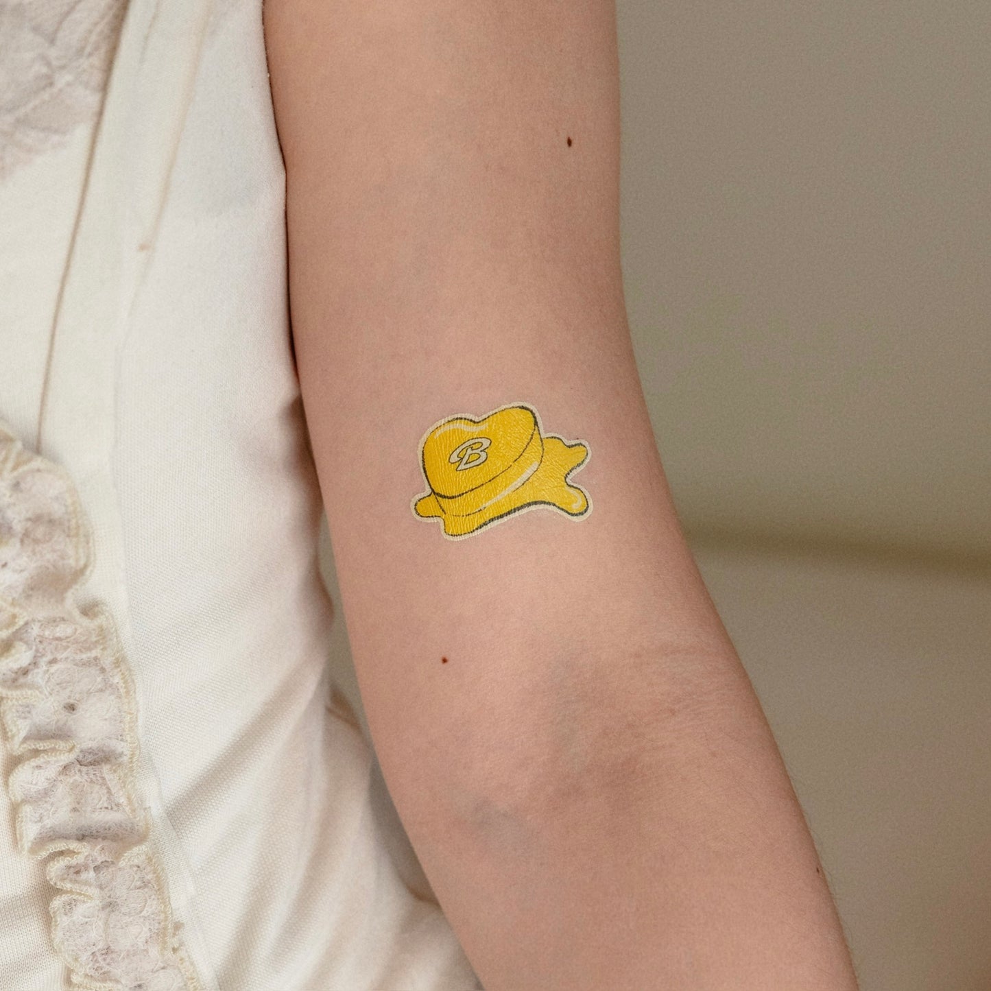 Butter BTS inspired temporary tattoo sticker