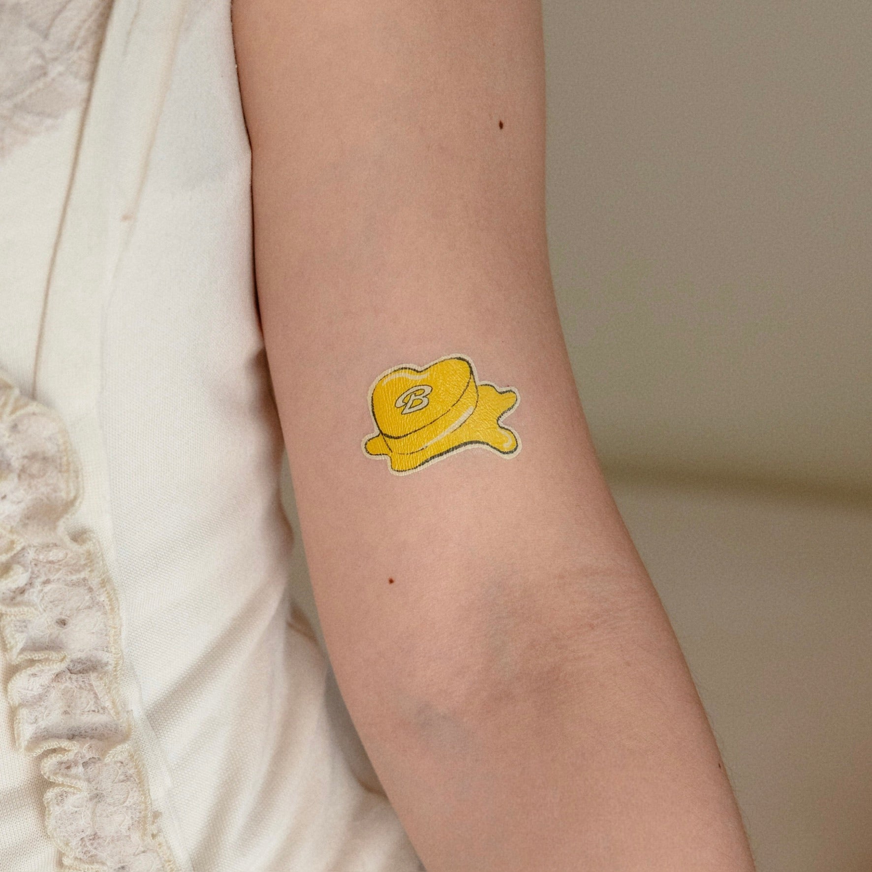 Butter BTS inspired temporary tattoo sticker