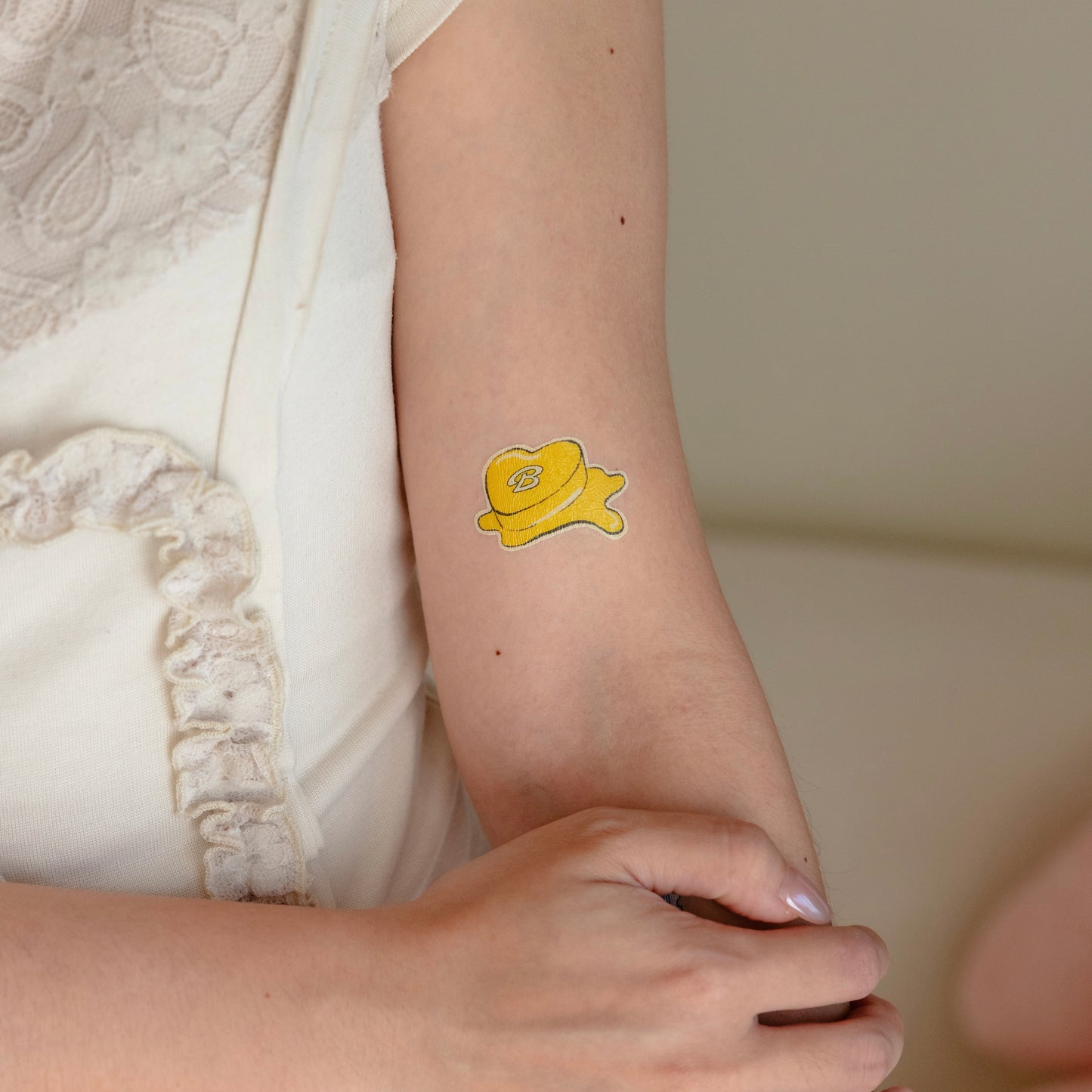 Butter BTS inspired temporary tattoo sticker
