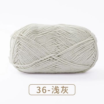 4-ply milk cotton high quality yarn — 67 colours 🧶