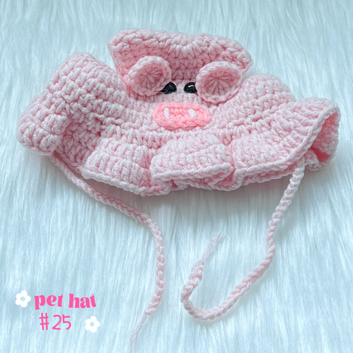 crochet pet collar & hat [over 20 designs] ฅ՞•ﻌ•՞ฅ🐾