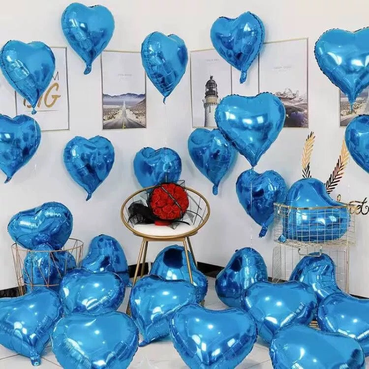 [HELIUM] 18inch heart foil balloon ˚ʚ♡ɞ˚