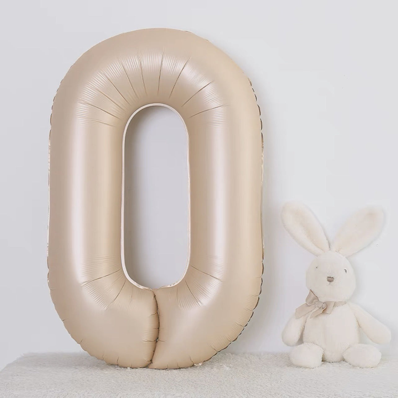 40inch number foil balloons - caramel [HELIUM] 🧸🍪🍯