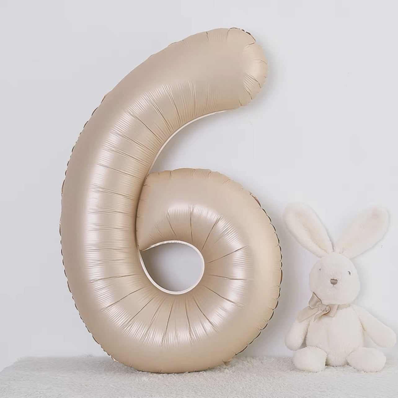 40inch number foil balloons - caramel [HELIUM] 🧸🍪🍯