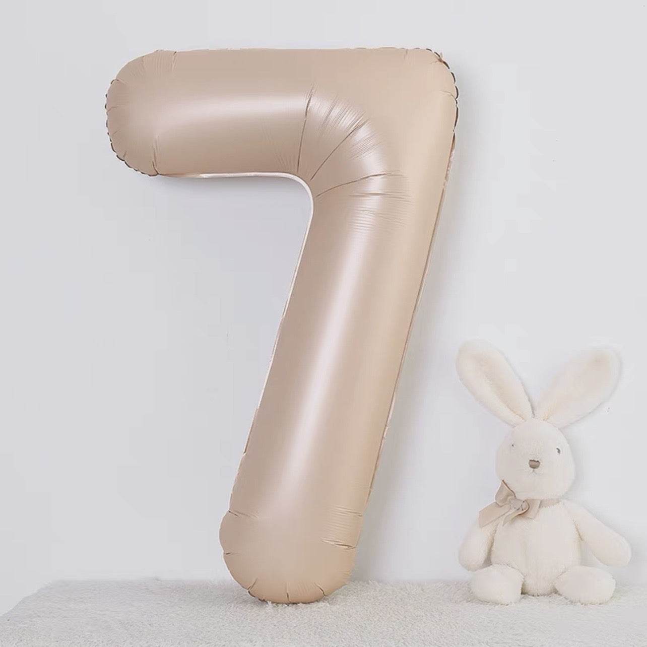 40inch number foil balloons - caramel [HELIUM] 🧸🍪🍯