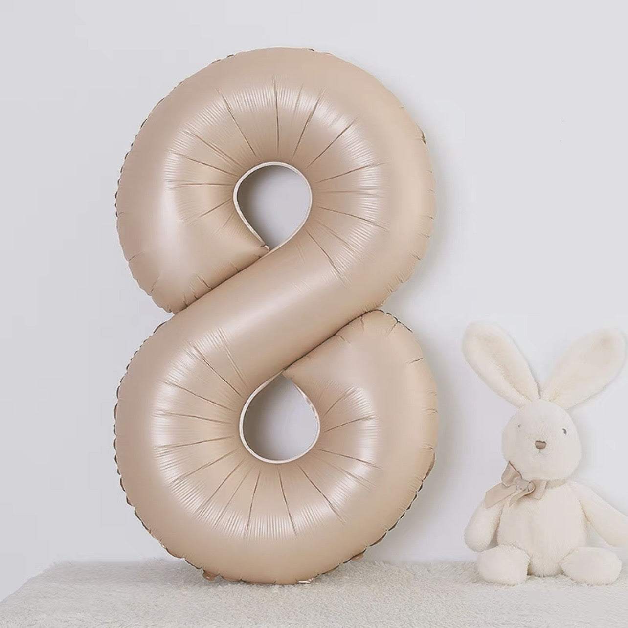 40inch number foil balloons - caramel [HELIUM] 🧸🍪🍯