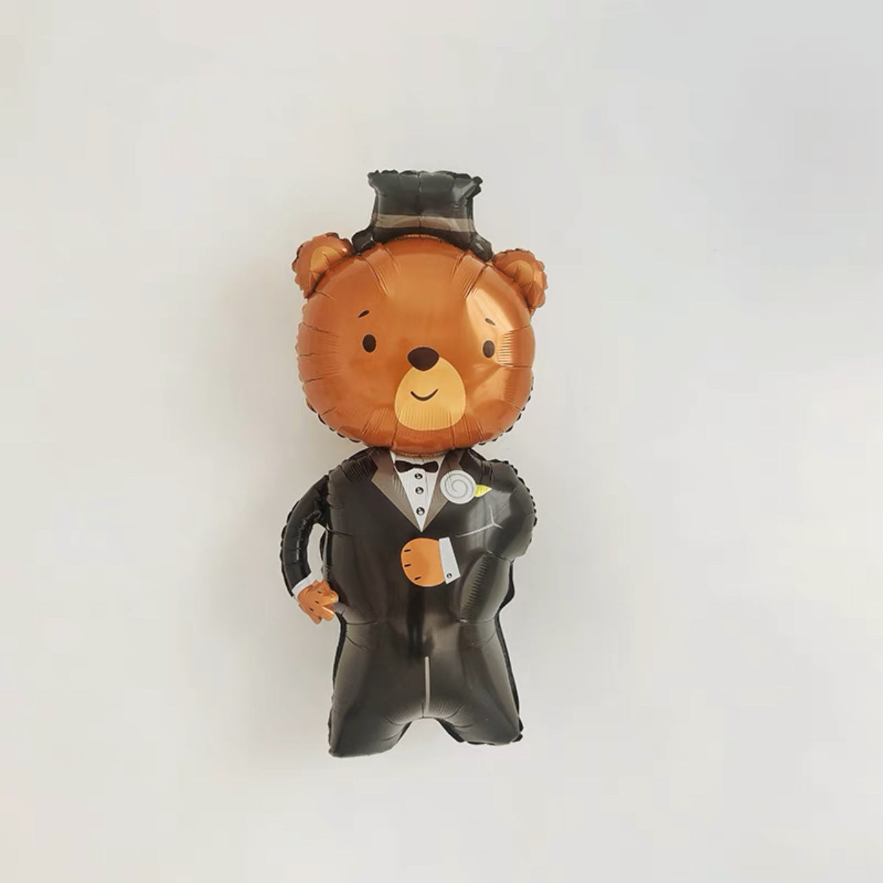 bride & groom bear wedding foil balloon [HELIUM] 👩‍❤️‍👨💒