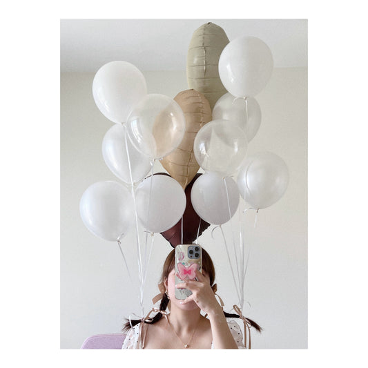 [HELIUM] 10inch latex balloons - 65 colours 🎈𓈒⟡₊⋆